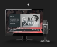 Landing page studio «Radio System»