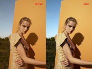 цветокоррекция, ретушь