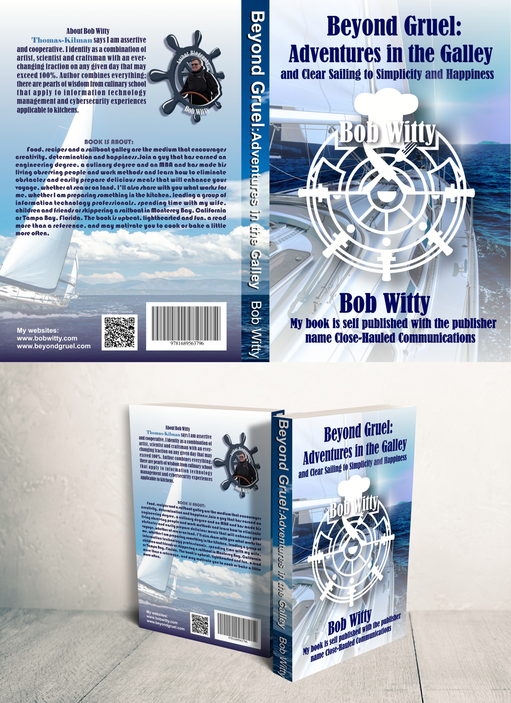 Дизайн обложки для книги автора Bob Witty 