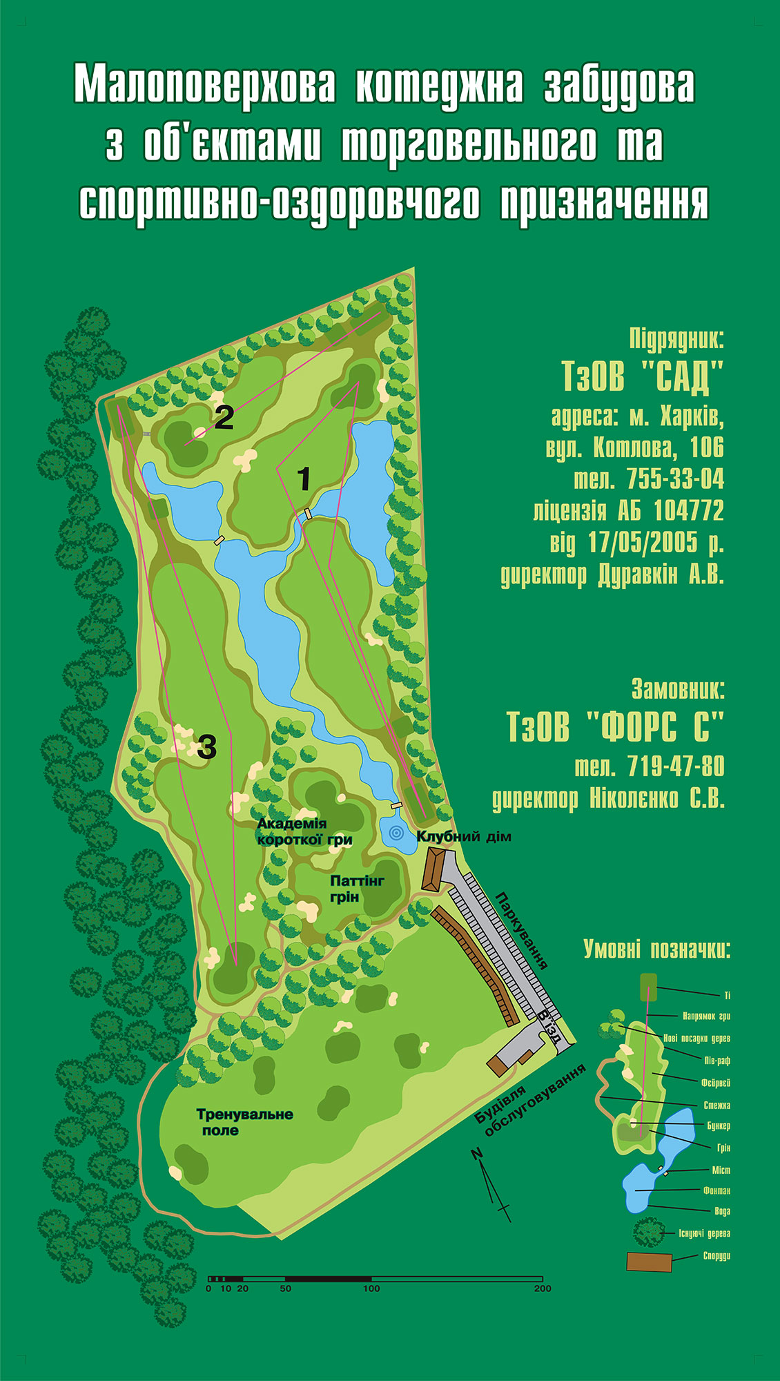 стенд застройки