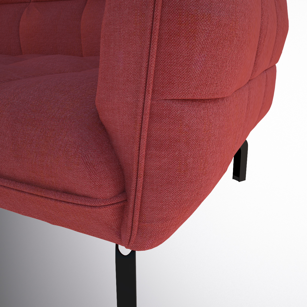 B&B Italia Husk Sofa Modeling and Visualization