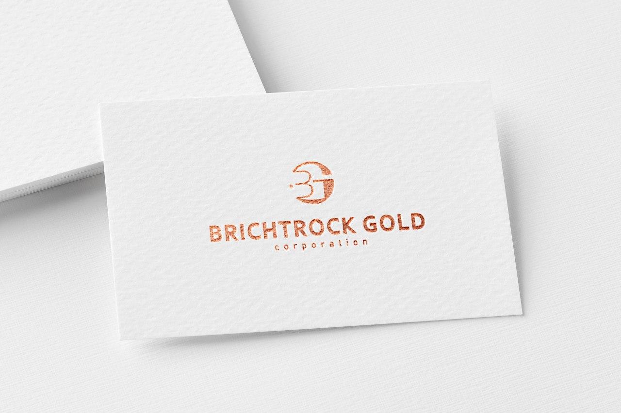 Логотип " Brichtrock gold"