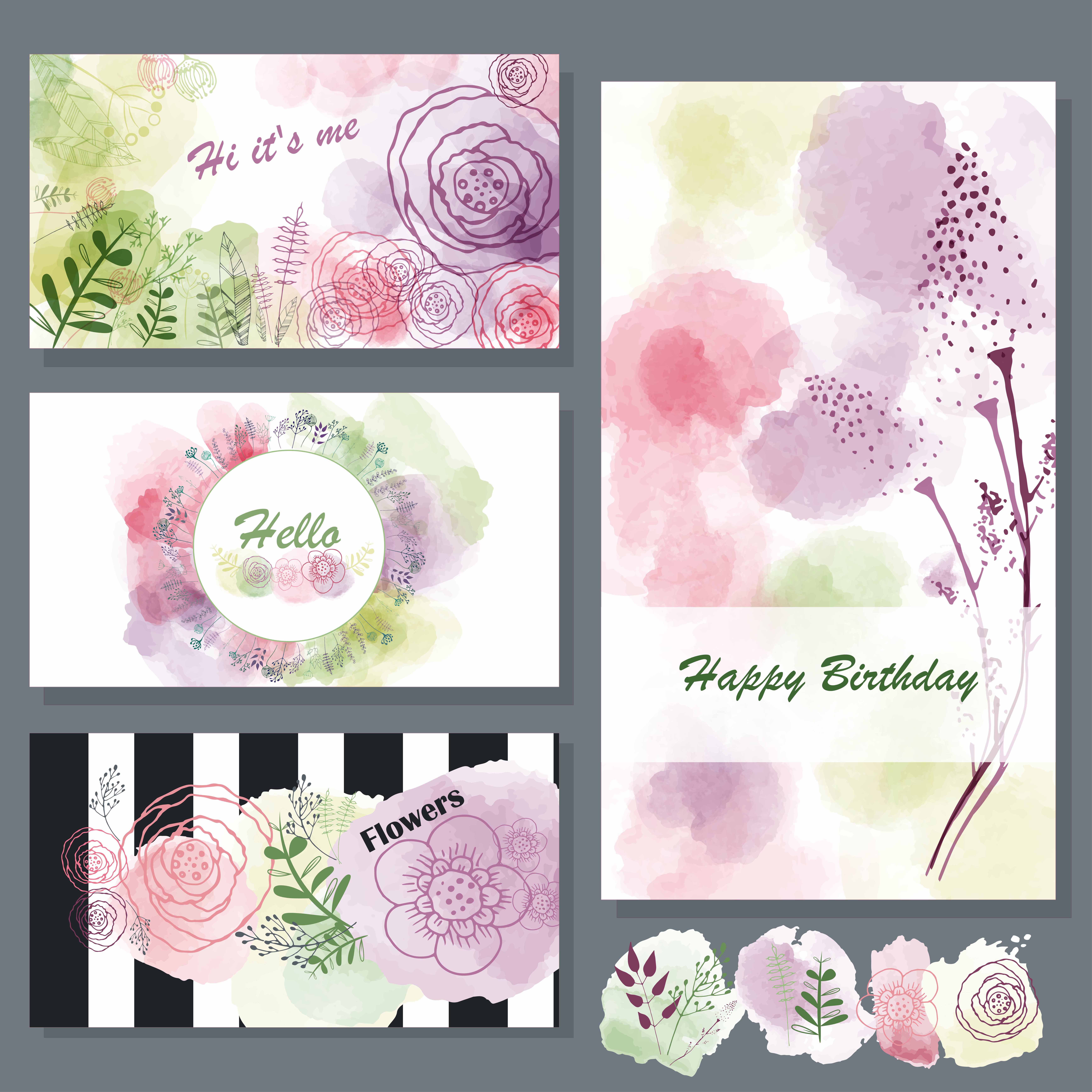 floral invitation