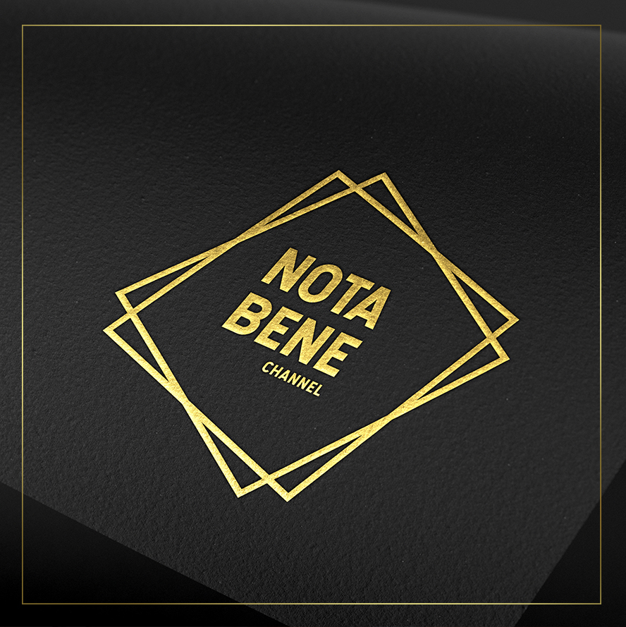 Дизайн логотипа NOTA BENE Channel