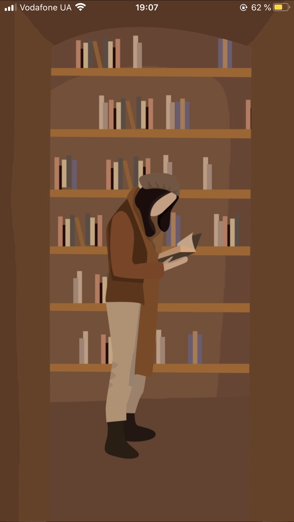 Girl in the library 