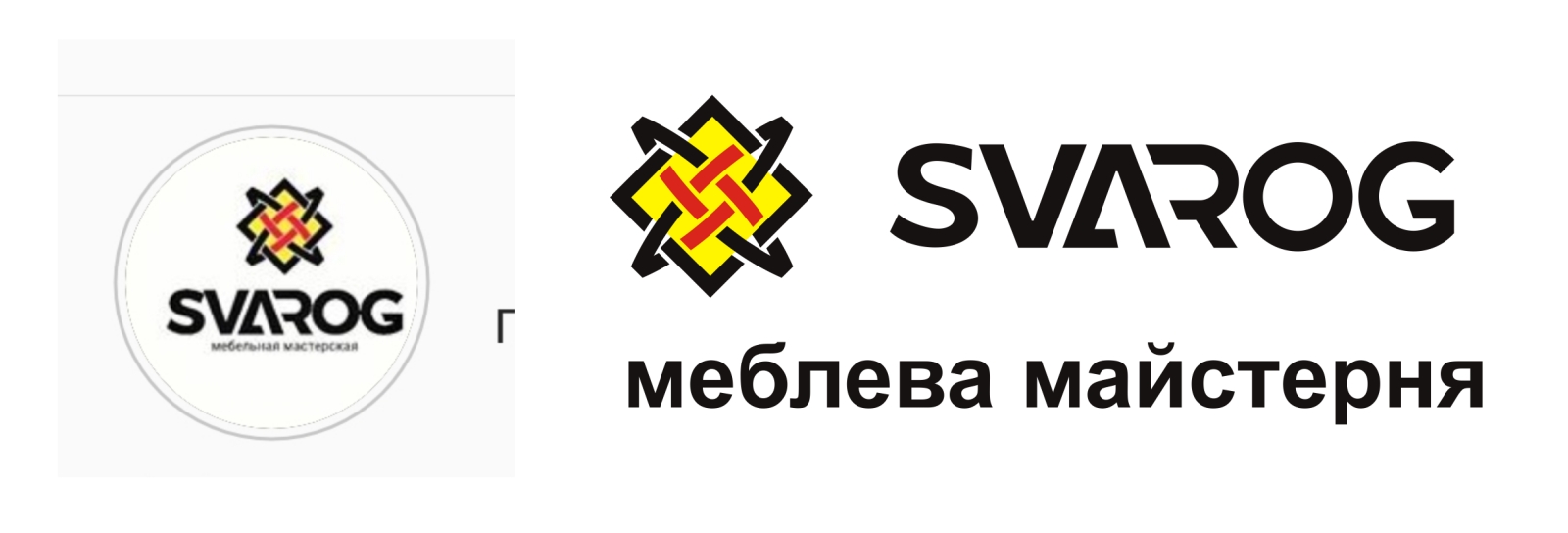 Векторная отрисовка логотипа мебельная мастерская