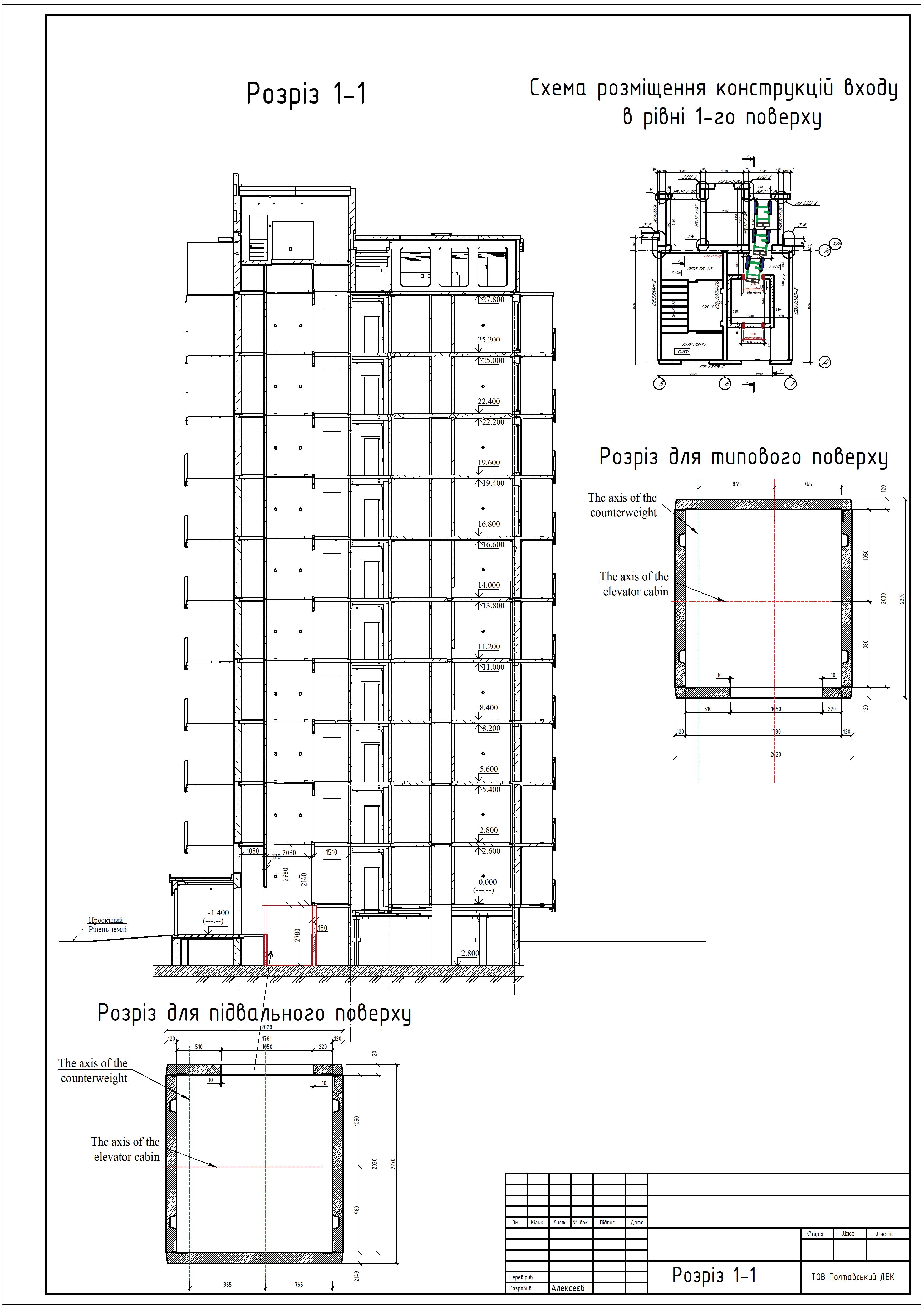 3D, 2D plans