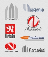 Варианты логотипов Nordavind
