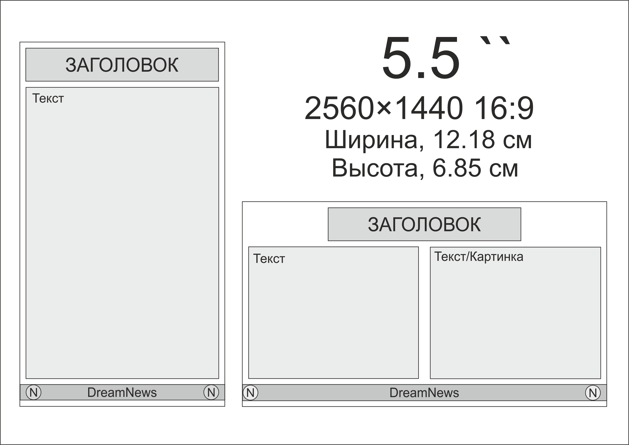 схема верстки электронного издания