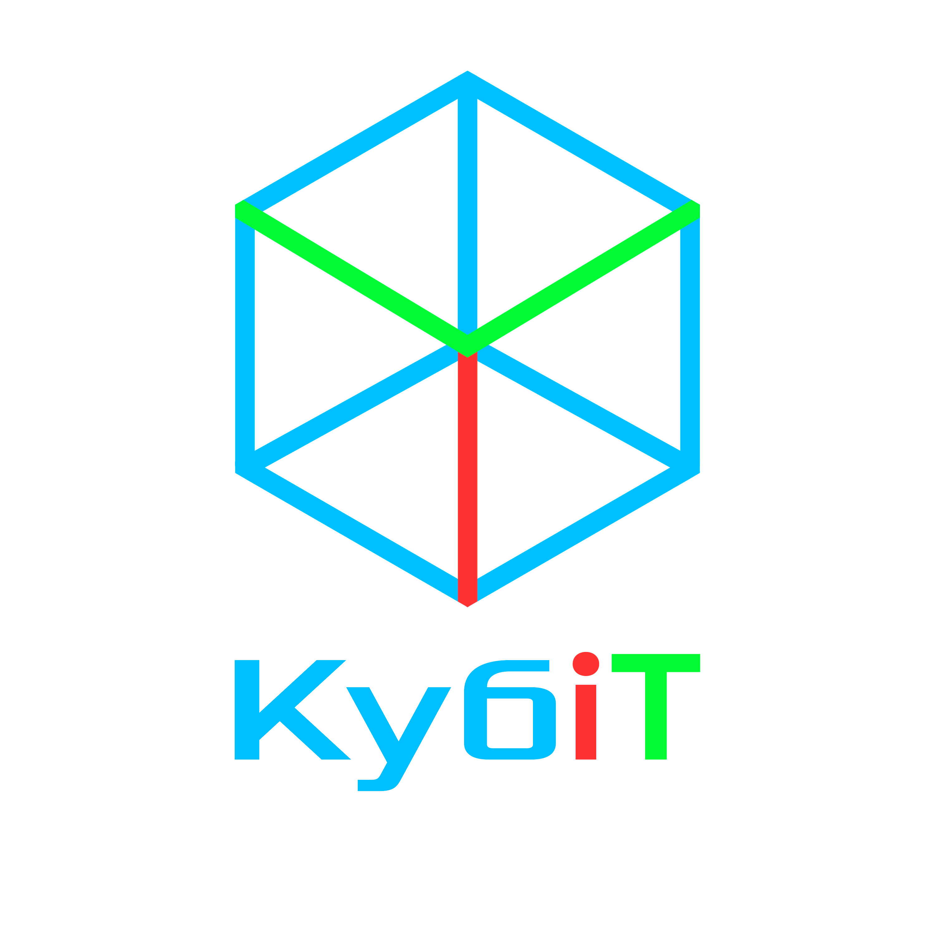 Логотип для школы  программирования и робототехники Куб IT.