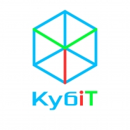 Логотип для школы  программирования и робототехники Куб IT.