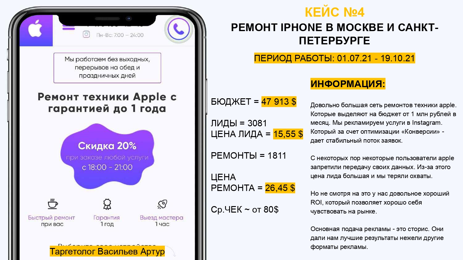 РЕМОНТ IPHONE В МОСКВЕ И САНКТ-ПЕТЕРБУРГЕ