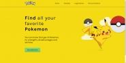 Верстка сайта для фанатов Pokémon