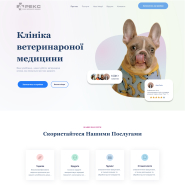  Landing page Vet Clinic