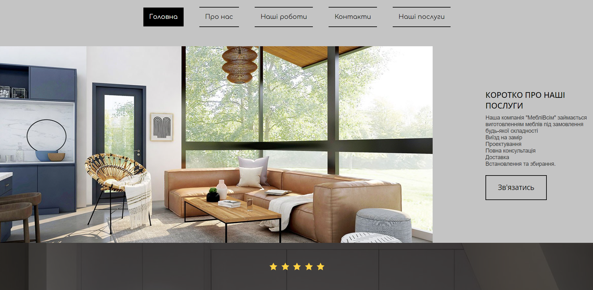 Сайт візитка