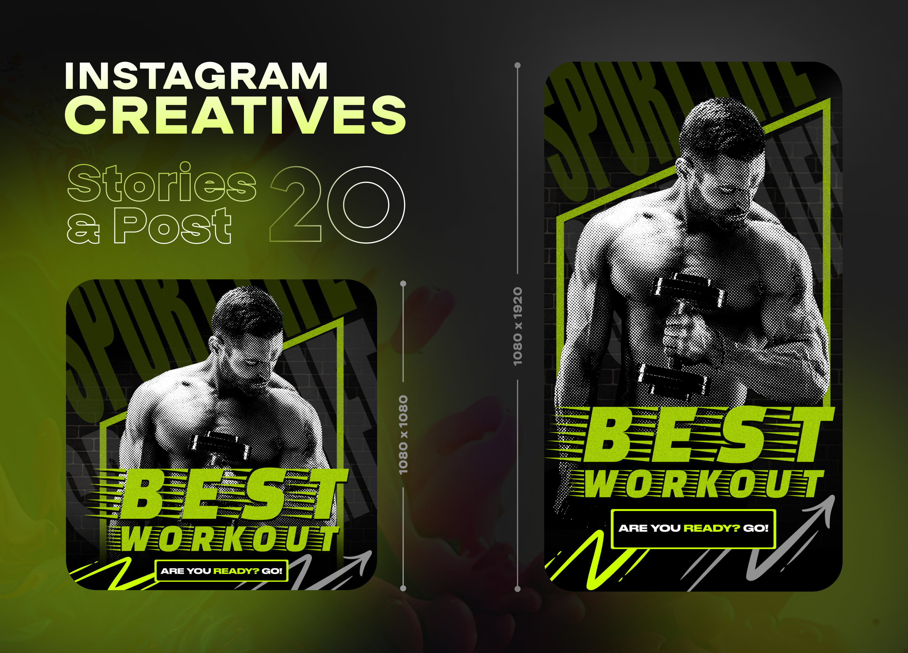 Сторіс і пост для інстаграм 