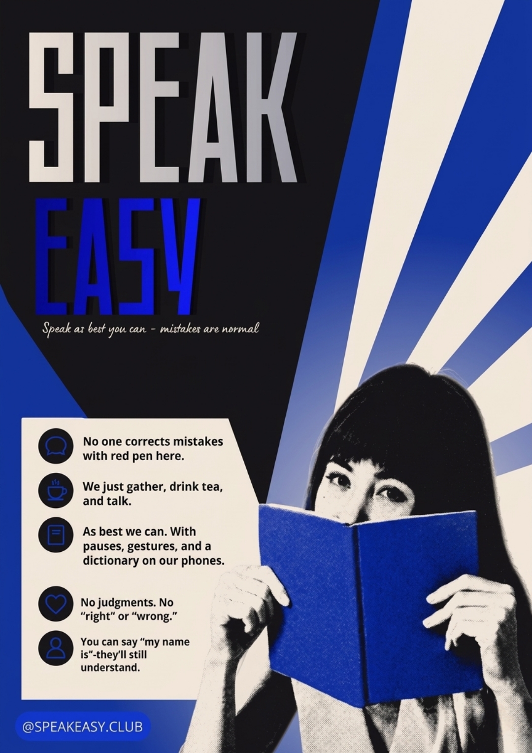 Афіша English Speaking Club | SPEAK EASY